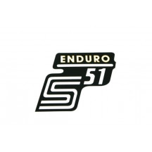 Nálepka bočná Enduro biela