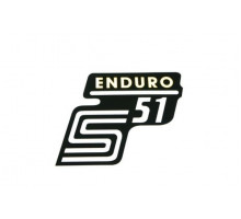 Nálepka bočná Enduro biela