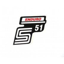 Nálepka bočná Enduro červená