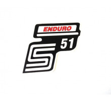 Nálepka bočná Enduro červená