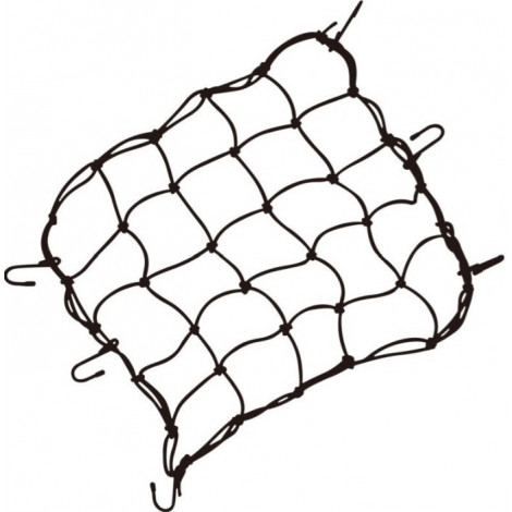 Sieťka elastická na prilbu (6 kov. háčikov)