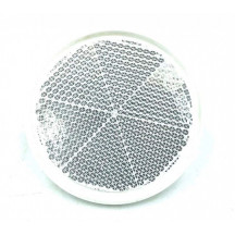 Odrazka(okrúhla) so skrutkou - BIELA D62mm