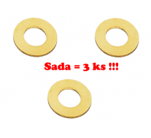 Podložka mosadzná (3 ks) SADA!!! BAB *A