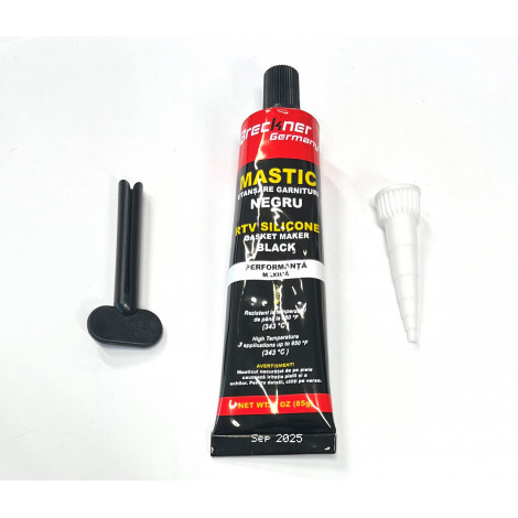 Montážny tmel(343⁰C) BRECKNER, čierny 85g 