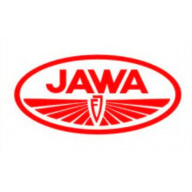 Nálepka JAWA FJ 100x50 červená / pár
