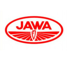 Nálepka JAWA FJ 100x50 červená / pár
