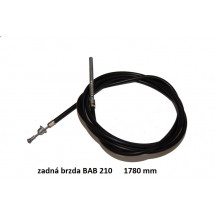 Bowden zadnej brzdy Bab.210