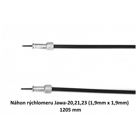 Bowden náhonu rýchlomeru J-20,21,23(1,9mm x 1,9 mm)