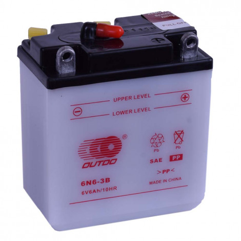 Motobatéria MTS 6V 6Ah 